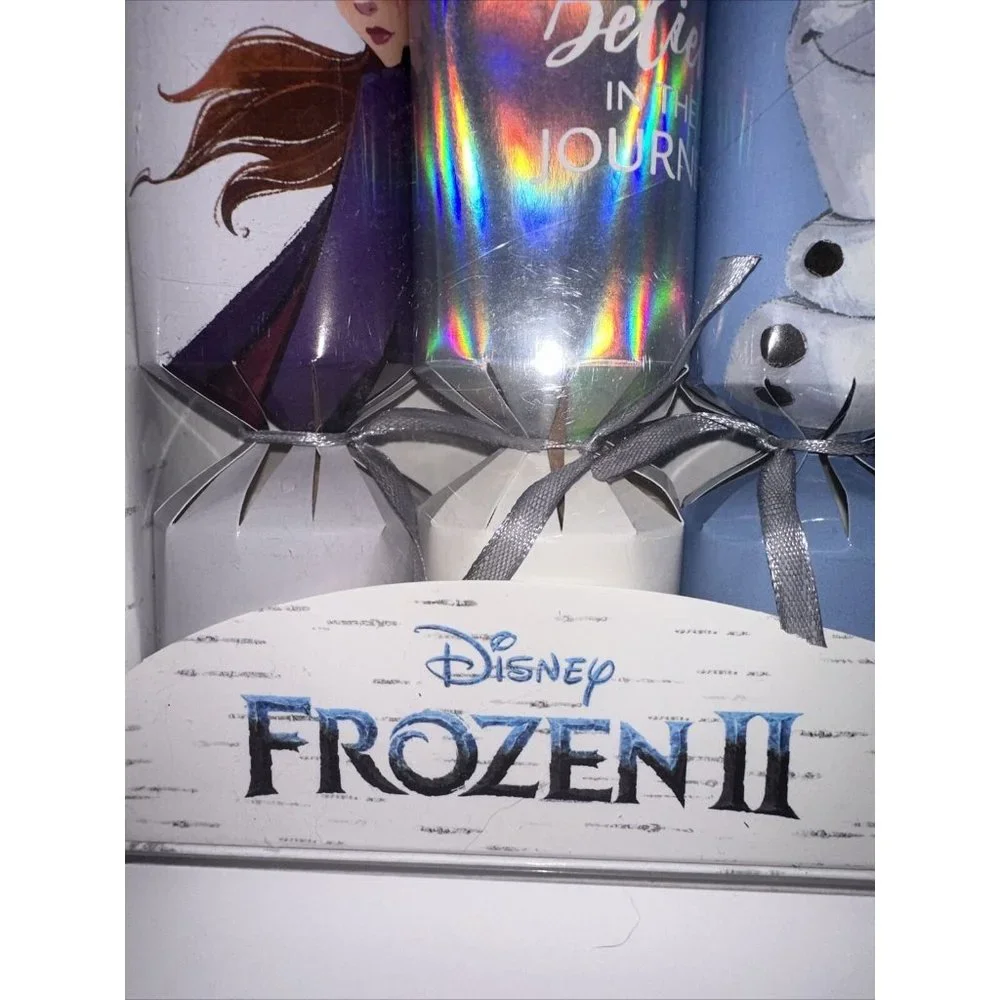 Disney Frozen 2 II 6 Surprise Crackers Womens Socks Sizes 4 To 10 Christmas Gift